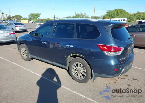 2014 Nissan Pathfinder Sv из США, поврежденный, VIN 5N1AR2MN5EC679924
